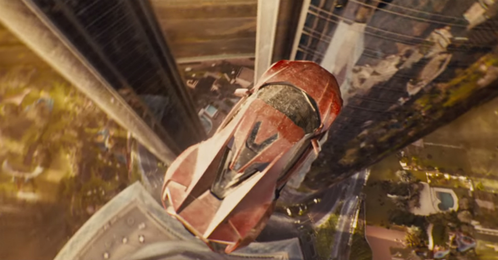 What's the Supercar in Furious 7 that Jumps from a Building