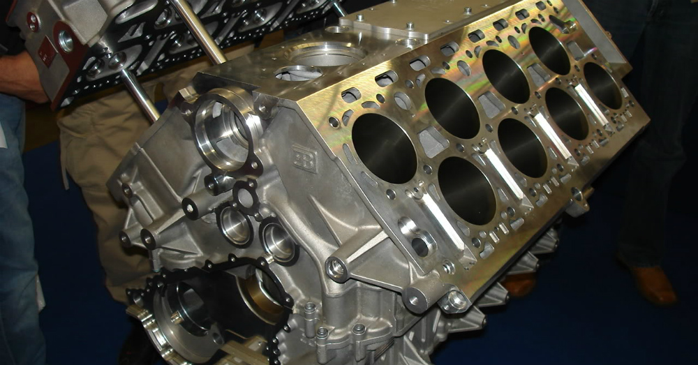 Bugatti Veyron W-16 Engine