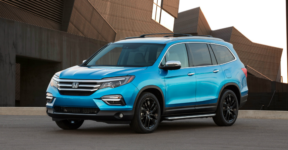 2016 Honda Pilot Teal