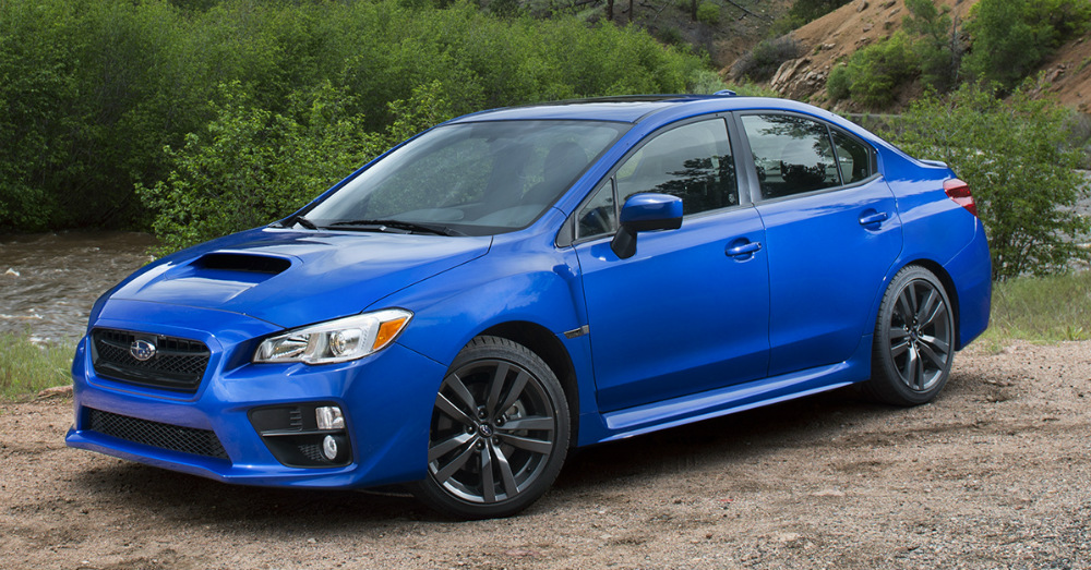 2016 Blue Subaru WRX
