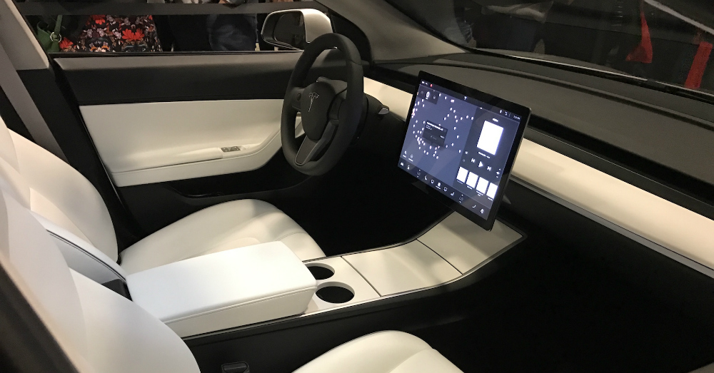 04.20.17 - Tesla Model 3 Interior