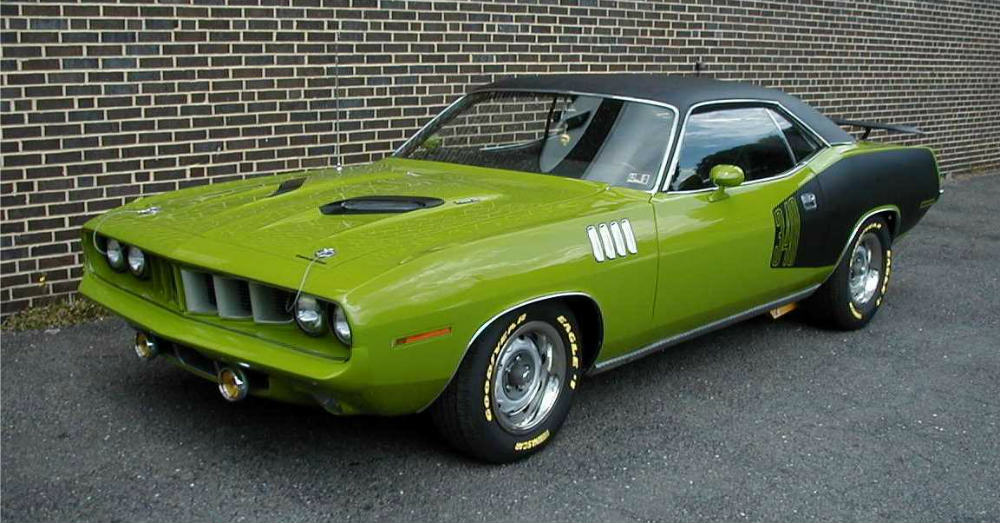 Most wished for classic cars: Pontiac Barracuda