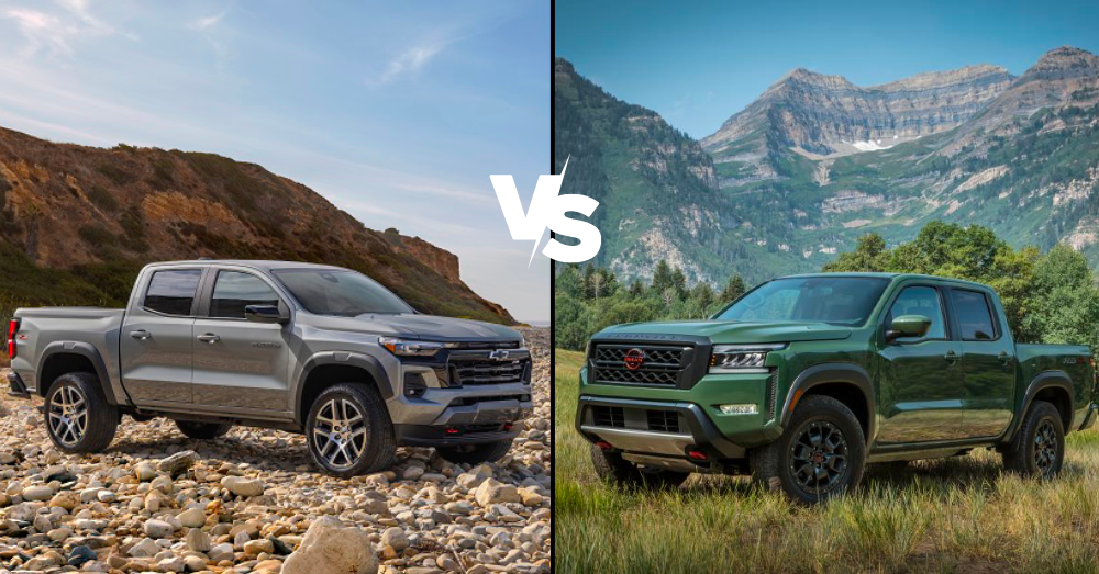 Chevy Colorado vs Nissan Frontier Driving DC